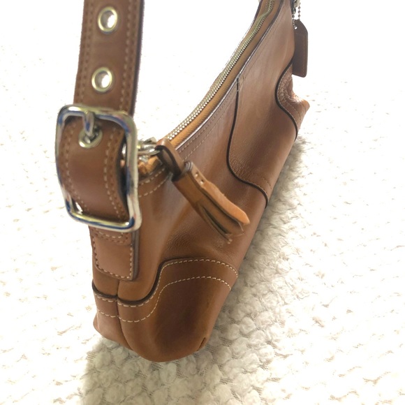 Coach Leather Mini Shoulder Bag - Picture 5 of 9